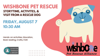 Wishbone Pet Rescue Storytime & Activities