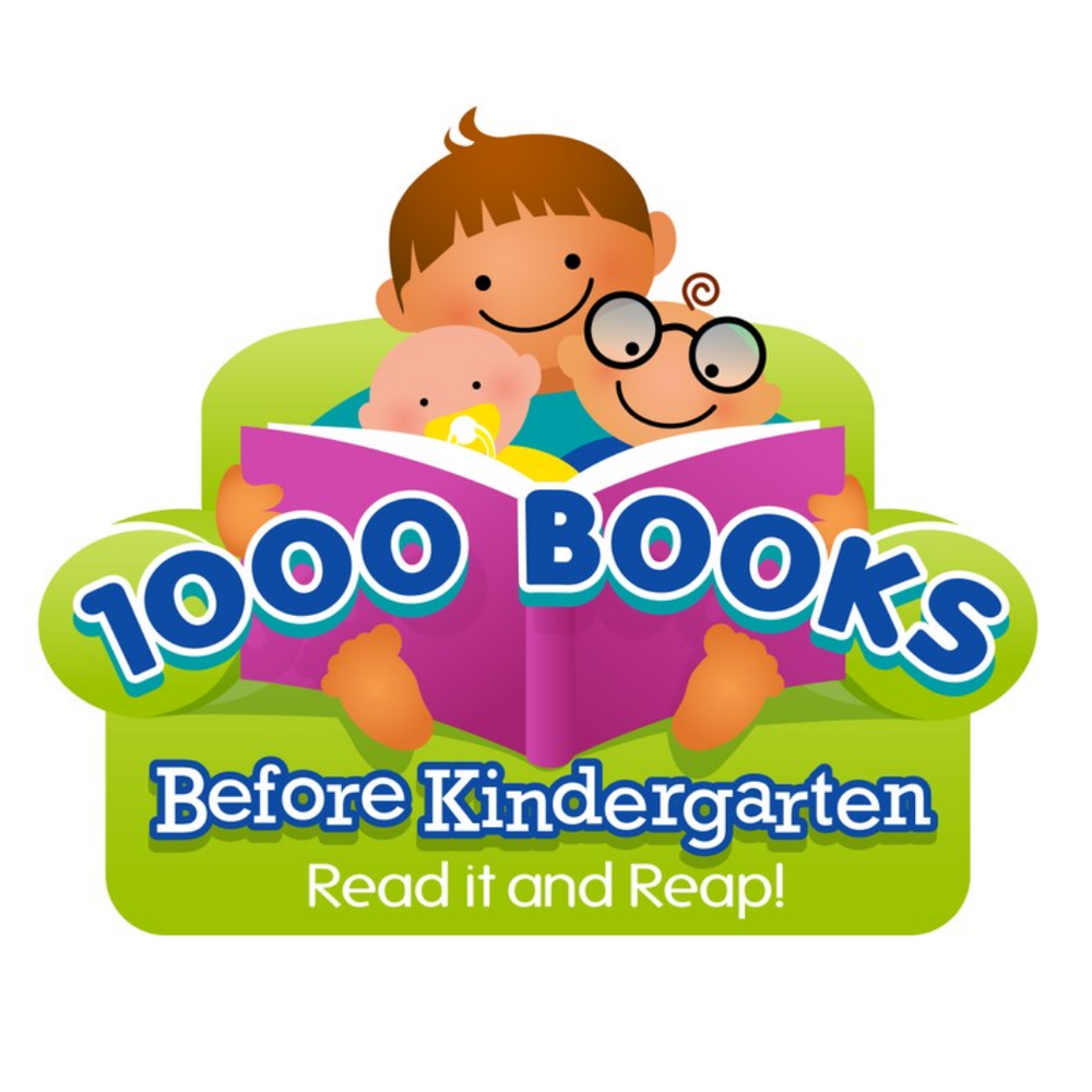 1000 books before kindergarten logo